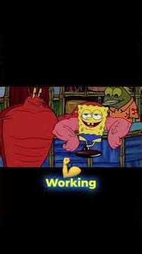 SpongeBob's insane workout routine
