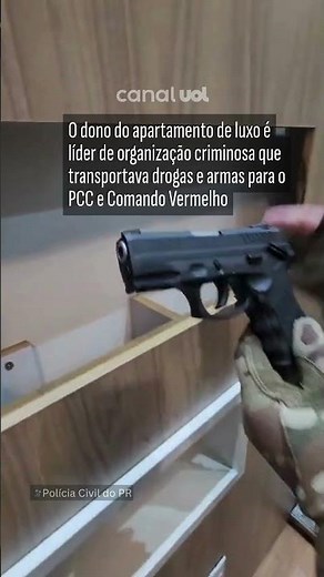 Polícia apreende dinheiro em apartamento de líder de organização criminosa em Santa Catarina