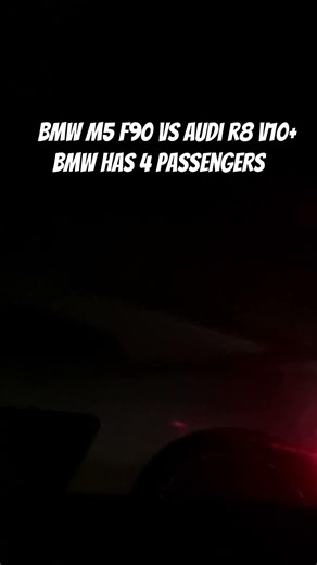 Alex got him R8 vs M5 F90