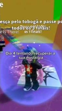Dia 4 tentando recuperar a sua nostalgia (com um shorts bem longo em)
