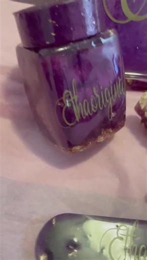 Luxury Tray Set With Gold Flakes - Etsy