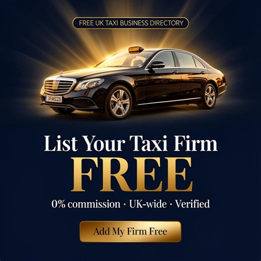 UK Taxi Directory Launches Free Business Listings for Taxi and Chauffeur Companies Across the UK