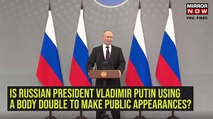 Watch: Is Russian President Putin Using Body Doubles For Public Appearances?