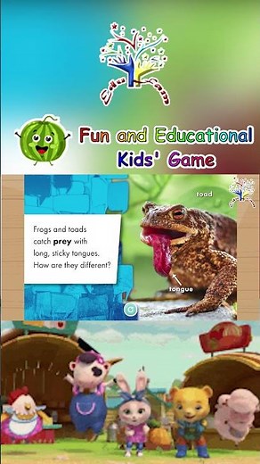 🐸🐸 Frog vs. Toad! | Smooth Skin or Bumpy Warts? | Pond Safari 💦✨