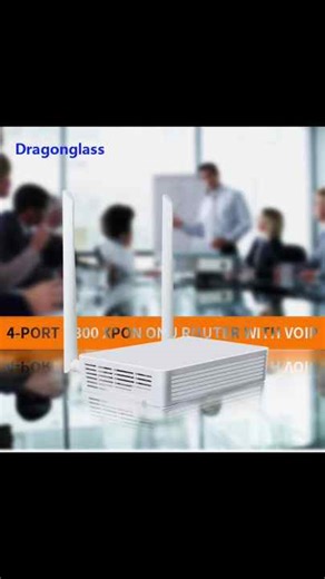 GPON XPON Optical Fiber Equipment WIFI Modem ONU FTTB 4GE  LAN 1*POTS 1*WLAN Dual Band 802.11AC 2*USB2.0 WIFI GPON