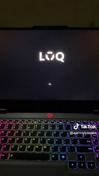 Custom Boot Animation for Lenovo LOQ 15 Laptop