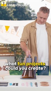 🎨✨ If you got a LaserPecker LP4, what fun projects could you create? Leaf engravings, custom shirts, wedding signs, couple rings, plant tags — all easily doable, just like the ones shown in the video. And that’s not all — the LP4 also performs beautifully on leather, metal, ceramic, kraft paper, and many other materials. 🎯 Perfect for DIY gifts or launching your own creative biz! 💡 💬 Got an idea or dream project? Share it in the comments — we’d love to hear it and help you make it real! BTW: