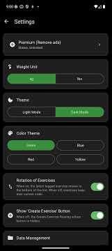 My Muscles - Exercise Tracker (Android app)