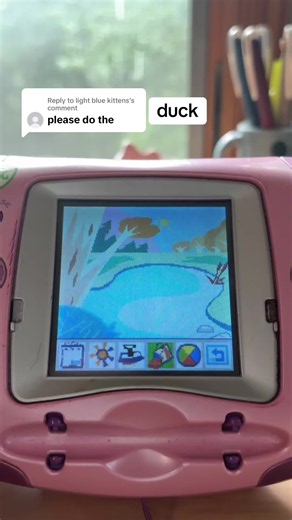 LeapFrog Leapster 2000s Nostalgia: Duck Game Reply to Light Blue Kittens