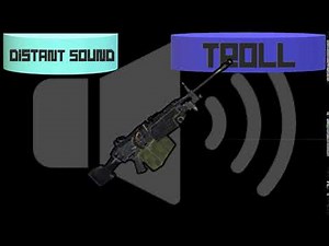【2021】M249｜Rust Sound Effect｜[distant] [troll]｜#RustSFX