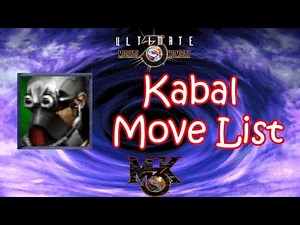 UMK3 / MK3 - Kabal Move List