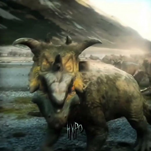 Scowler the Pachyrhinosaurus - Walking with Dinosaurs #edit #4k #viral