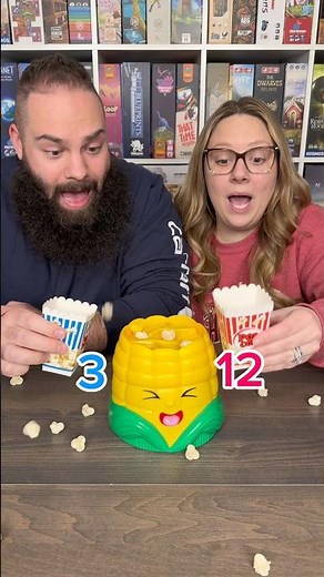 Come Play The Pop Corn Game With Us!!! #boardgames #gamenight #couple #fun
