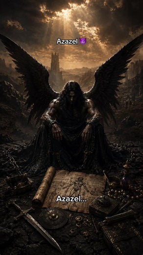 Azazel: The Fallen Angel Who Taught Forbidden Knowledge 👁️ Fear Azazel, the Fallen Angel Said to Have Changed Humanity Forever. 👁️ 👁️ Who Was Azazel? According to ancient texts such as the Book of Enoch, Azazel was one of the fallen angels who descended to Earth and shared forbidden knowledge with humanity. Unlike other rebellious angels, his influence came through teaching rather than war. 🌑 🌫️ The Forbidden Gifts Legends claim Azazel taught humans how to forge weapons, craft armor, create