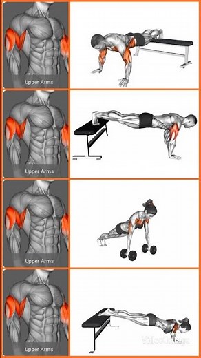 "Top 4 Push-Up Variations for Upper Body Strength 🔥 | Decline & Deep Push Ups"