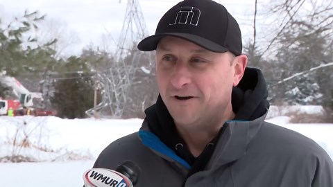 Fallen transmission tower in Bedford causes outage for nearly 800 customers