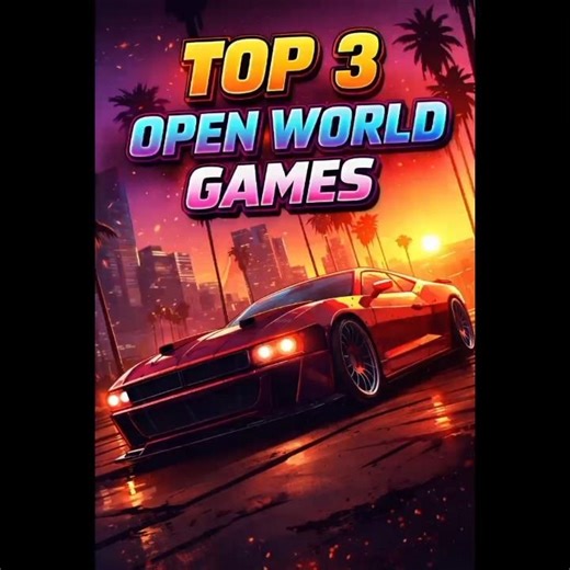 Top 3 best open world car games 👀 (2026)