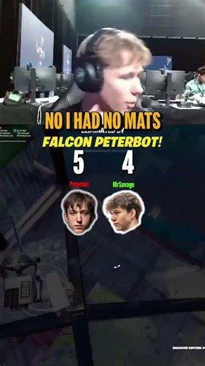 MrSavage vs Peterbot at FNCS Globals