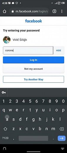Can't log into my old Facebook