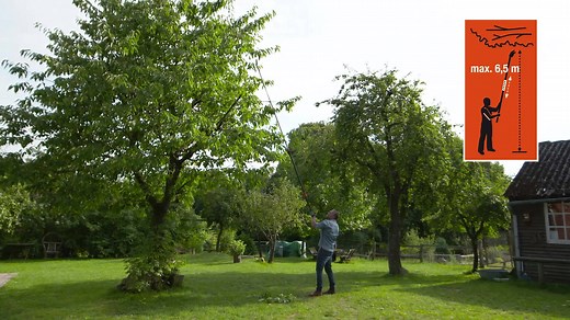 - GARDENA Telescopic Tree and Shrub Loppers StarCut 410 plus is...
