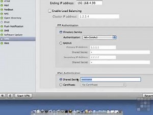 Configuring VPN - Apple Mac 10.6 Server Tutorial