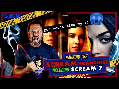 RANKING all 7 SCREAM Movies (Including Scream 7!) | SCREAM FRANCHISE
