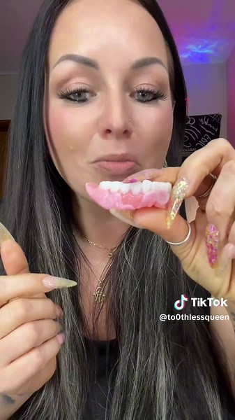 Trimming Denttach for a Better Denture Fit