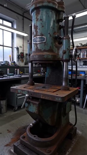 From Rust to Roar: Watch This Old Machine Come Back to Life!#Refurbi #BeforeAndAfter #DIYRestoration
