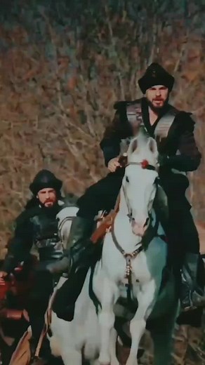 Medieval Horse Rider in Forest Setting