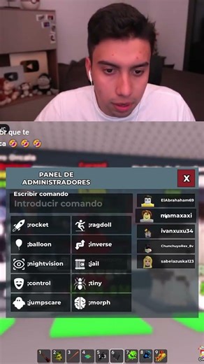 ElAbrahaham THROWS ADMIN PANEL TO A CHILD #elabrahaham #humor #roblox #brainrotbattle #fyp