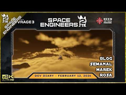 📓BLOG SEMANAL MAREK ROSA📓12/02/2026 ||Space Engineers 2|| Gameplay Español