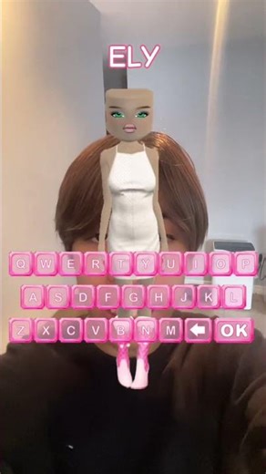 I'm using the name Elyna #shorts #roblox