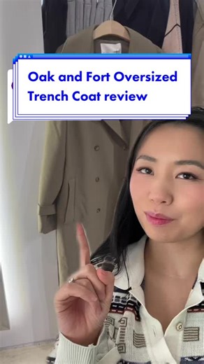 Oak and Fort Oversized Trench Coat Review - Men's Fashion
