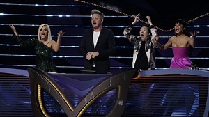 'The Masked Singer' Sneak Peek: The Panelists Flip for Night Angel (VIDEO)