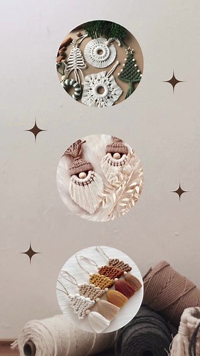 Adornos Navideños con Macramé: Curso Online Expertos