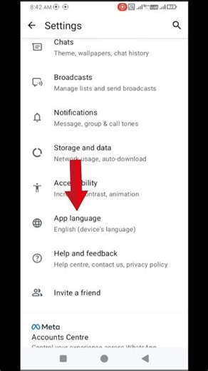 WhatsApp Language Change Kaise Kare 2026 😱 | Bhasha Kaise Badle