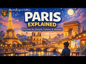 Life in Paris | Geography, Culture & History of Paris Explained| World Classroom (Educational Audio)