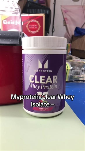 Myprotein Clear Whey Isolate Review and Benefits
