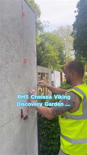 RHS Chelsea Viking Garden Of Discovery - Non judged installation ….. Tilers Tools Instarmac Group plc Select Living Group @Living Green Design Paul Hervey-Brookes Garden Design Glen Copeland #landscaping #patios #rhschelsea | Gareth Wilson Garden & Landscaping Consultant