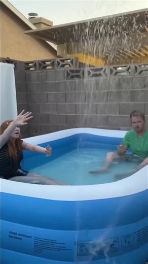 These pools don’t last long 🤣 #tiktok #fyp #viral #foryou #GardenProject #pool #foryoupage #waynebutler #comedy #throwback | Wayne Butler