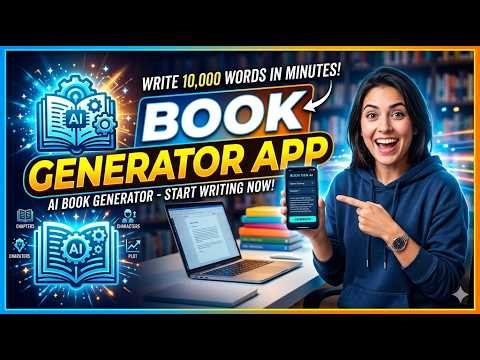 AI Book Generator — Full Demo | Create a Complete Book in Minutes | Saasby E-Book Creator