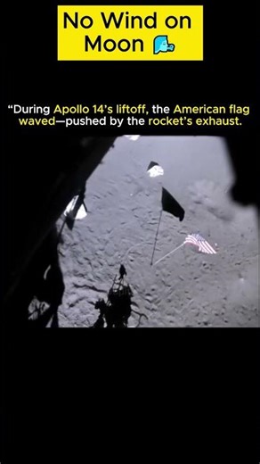 “Apollo 14 Liftoff: Why Flag Waved in Space!”