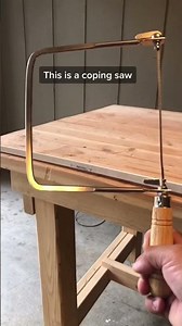 Quick Coping Saw | How To #shorts#carpentry#woodworking#diy#diyhomeimprovement