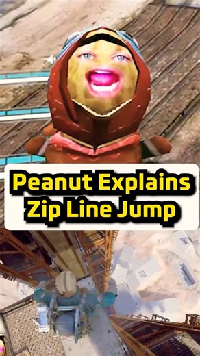 Peanut Teaches Cloakzy How to Zip Line Jump