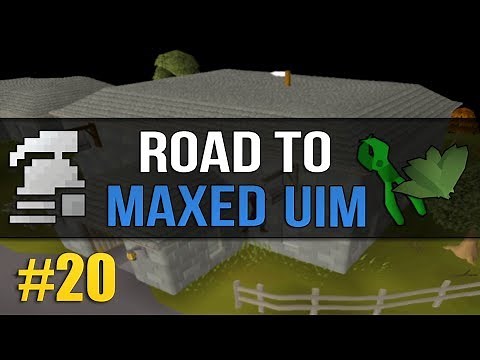 OSRS Ultimate Ironman (Road to Max) #20 - Grinding Herblore for Herb Sack