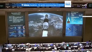Spazio, due astronauti russi e uno della Nasa arrivati sulla Iss