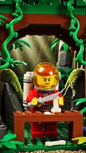 Classic Red Spaceman on an Adventure