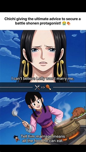 When Chichi Solved Boa Hancock’s Biggest Problem 😭🍖 #onepiece