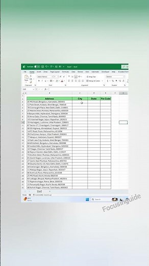 How to Split Text in Excel in Seconds! ⚡️ Use Flash Fill ✅