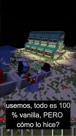 🚂 Construí un TREN en Minecraft… ¡SIN MODS! 😱